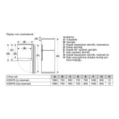 Siemens KD76NXWE0N Buzdolabı