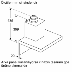 Siemens LC67BBK60T Davlumbaz