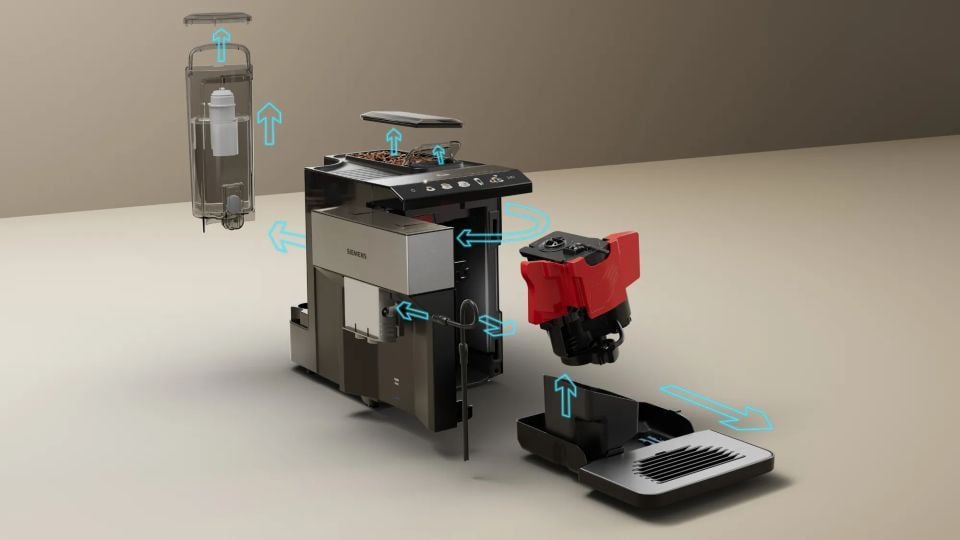 Siemens TP516RX3 Tam Otomatik Kahve Makinesi