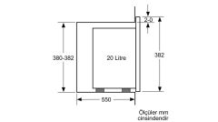 Siemens BF525LMW0 Ankastre Mikrodalga