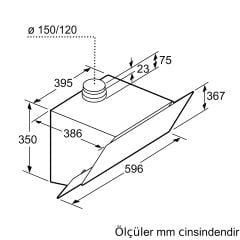 Siemens LC65KAJ60T Davlumbaz