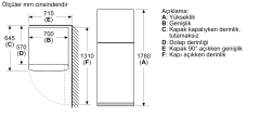 Siemens KD43NNWE0N Buzdolabı