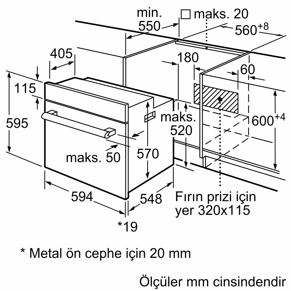 Siemens HB012FBH1T Ankastre Fırın