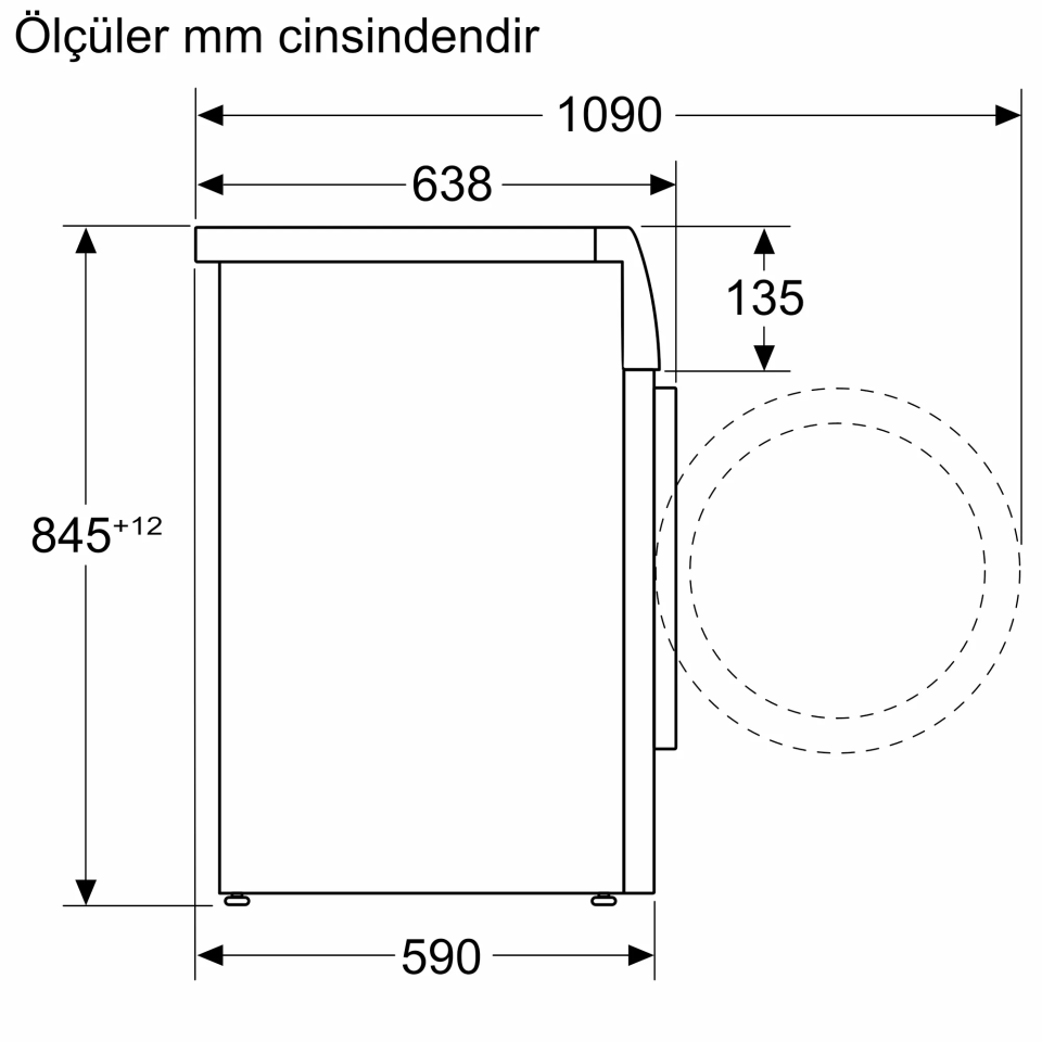 Siemens WG54B2ASTR Çamaşır Makinesi