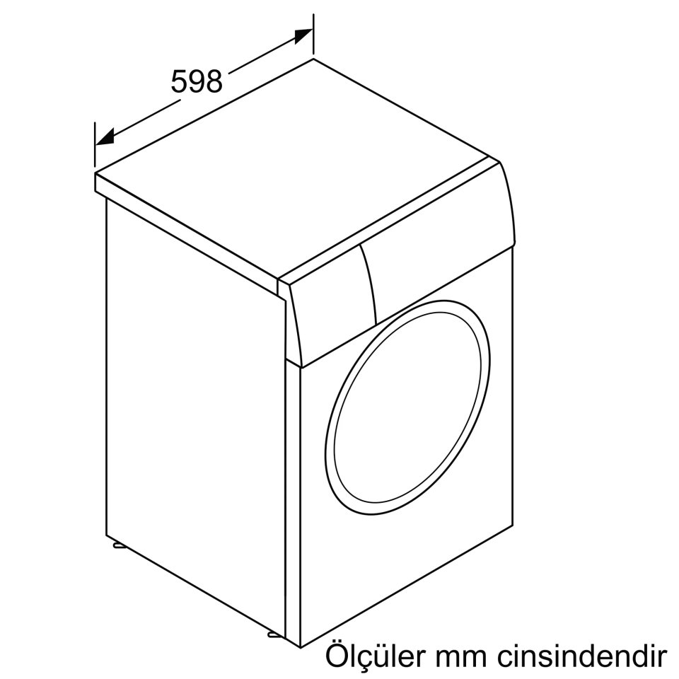 Siemens WG54B2ASTR Çamaşır Makinesi