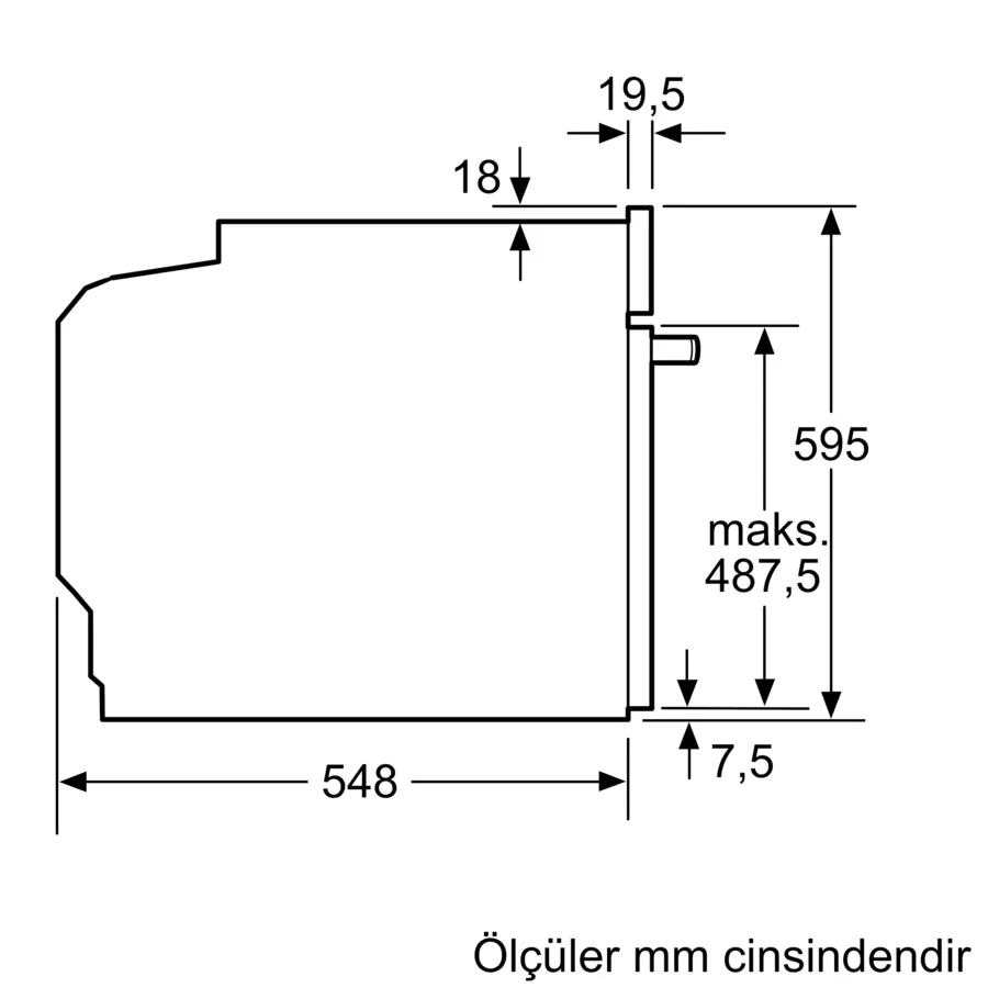 Siemens HU736AEN0T Ankastre Fırın