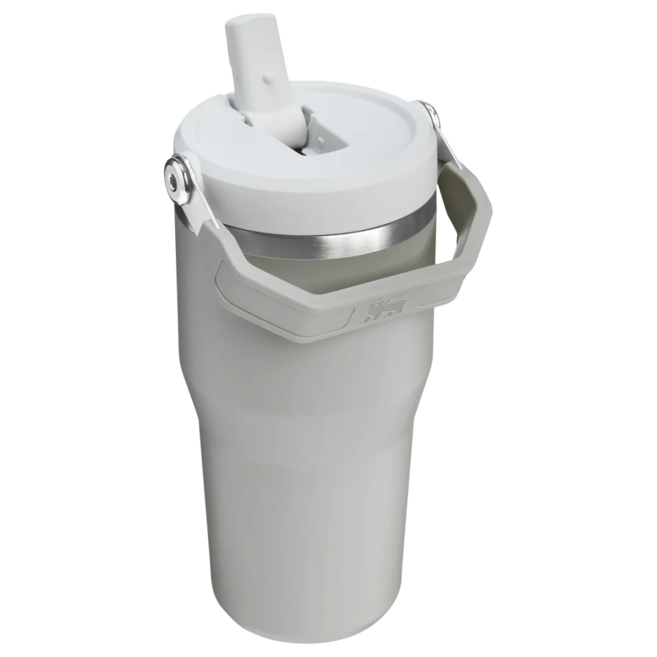 IceFlow™ Flip Straw Tumbler Pipetli Termos | 0.60 L | Gri