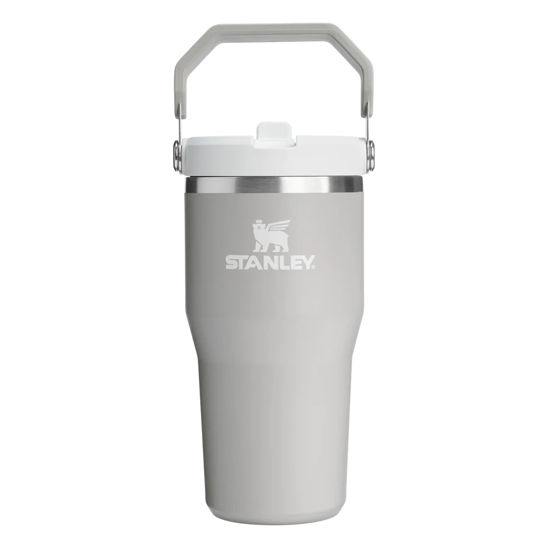 IceFlow™ Flip Straw Tumbler Pipetli Termos | 0.60 L | Gri